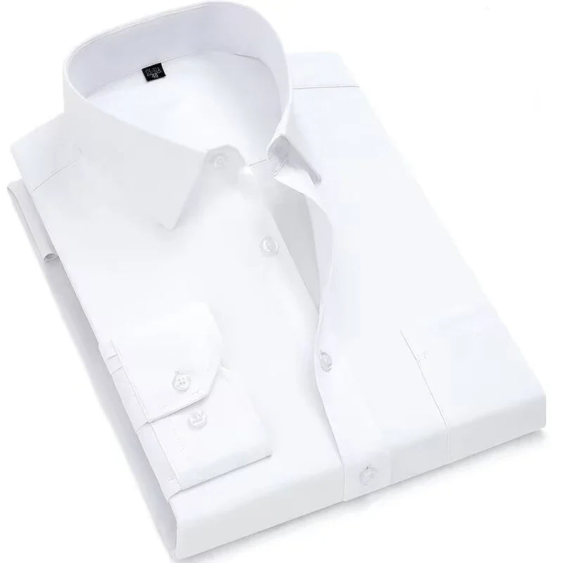 Long Sleeve Striped Branded Cotton Shirts for Men
