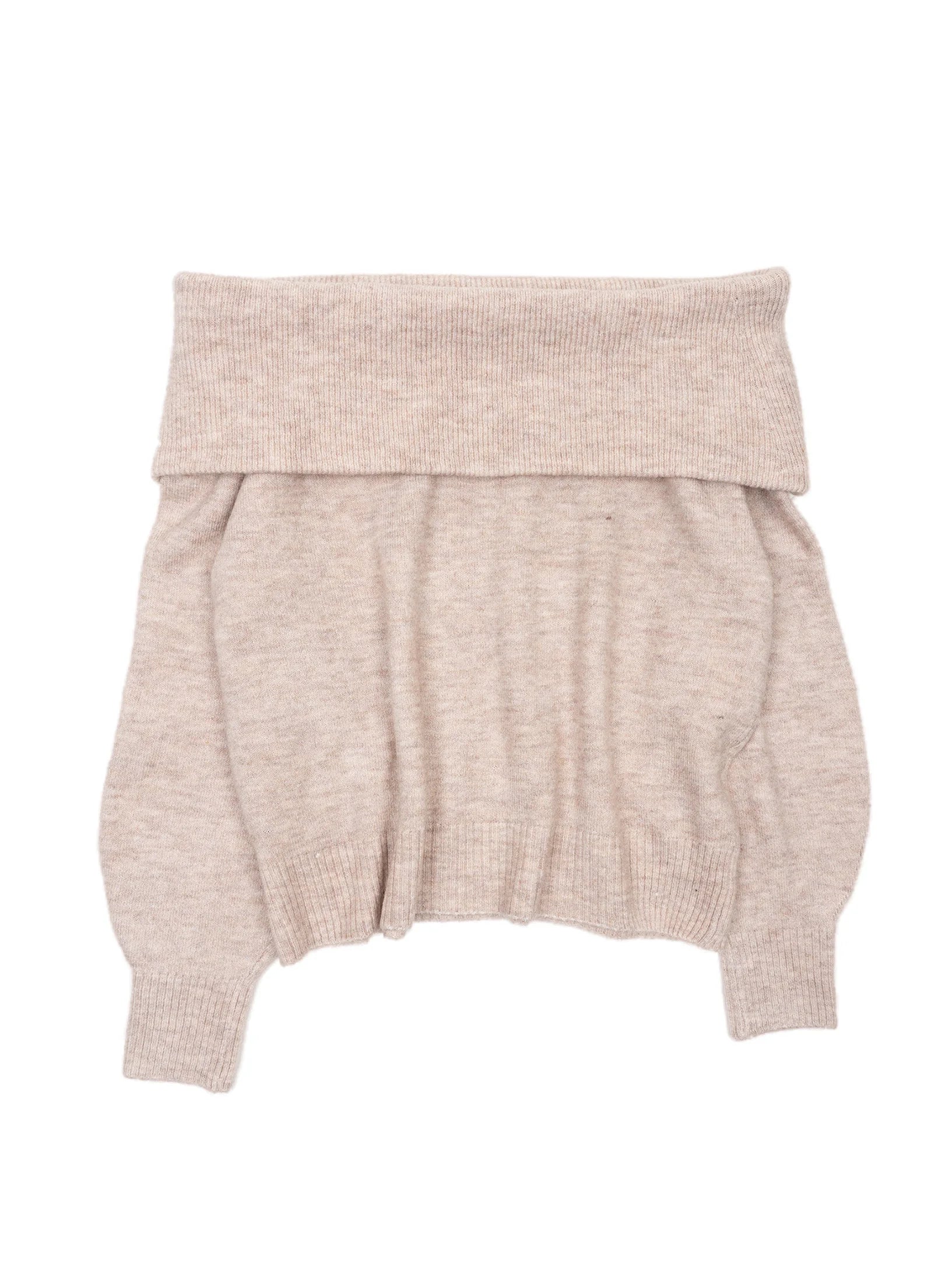 Fluffy Off Shoulder Sweater Women Fashion Jumpers Pullover Knitted Burgundy Grey Beige